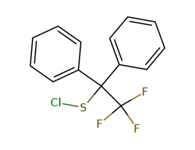 2,2,2-trifluoro-1,1-diphenylethane-sulfenyl chloride