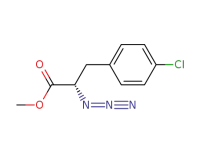 (2S)-2-azido-3-(4-chlorophenyl)propionic acid methyl ester